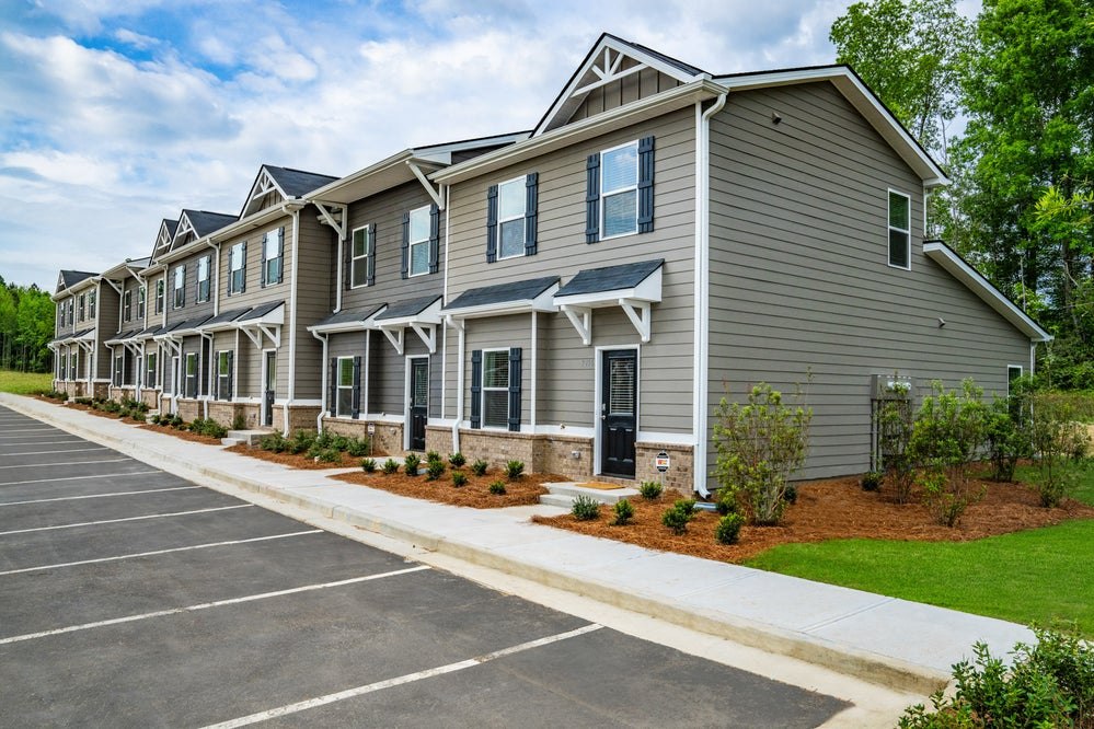 New construction townhomes at The Hamlet at Wyndham Gates in Opelika