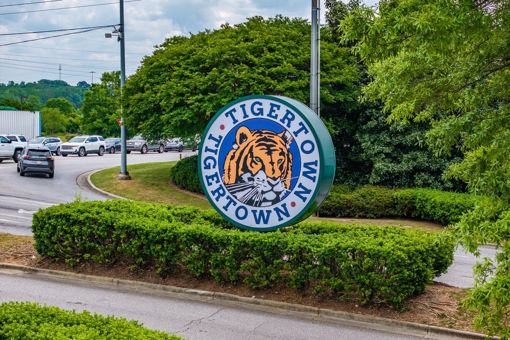 Tiger Town shopping area in Opelika